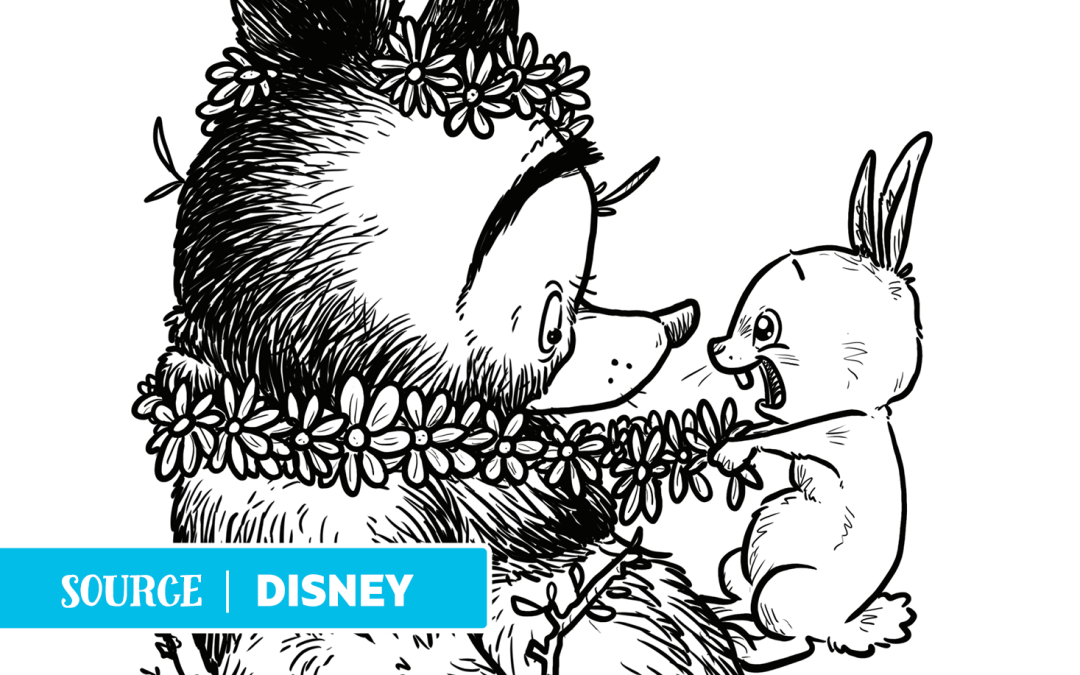 “Spring Stinks” – Mother Bruce Coloring Page
