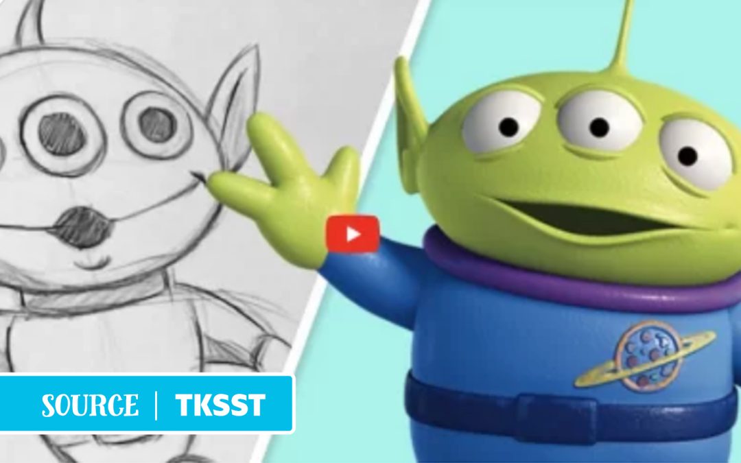 How to Draw the Aliens from Toy Story