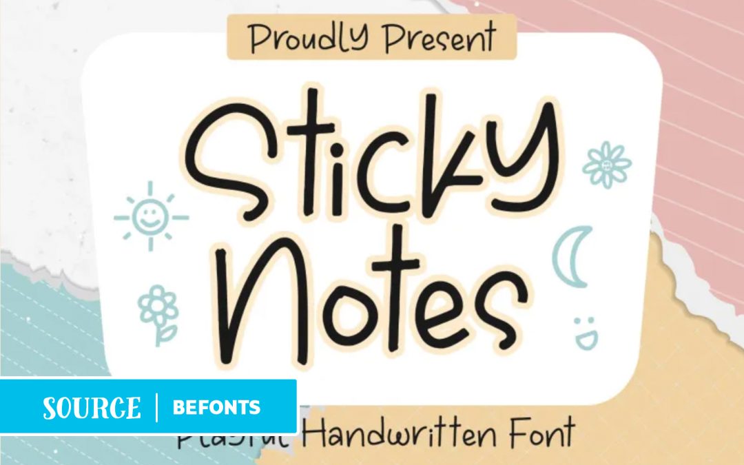 Sticky Notes Font